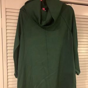 Vince Camuto Forest Green Long Sleeve Dress